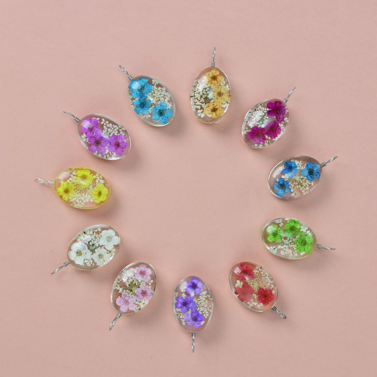 Stall Accessories Ladies Necklace Cherry Blossom Dried Flower Time