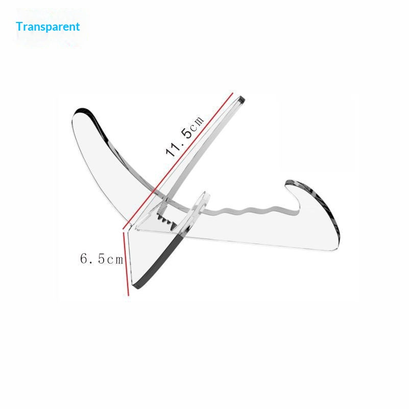 Creative Home Use Acrylic Transparent Plate Holder