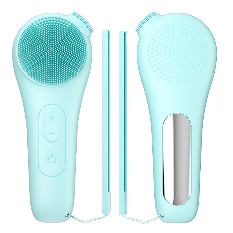 Electric Facial Cleansing Device Pore-cleansing Warm Compress Vibrating