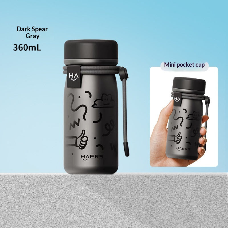 Compact And Portable Stainless Steel Outdoor Water Bottle For Women