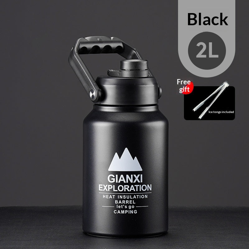 Outdoor Camping Picnic Stainless Steel Insulated Food Carrier