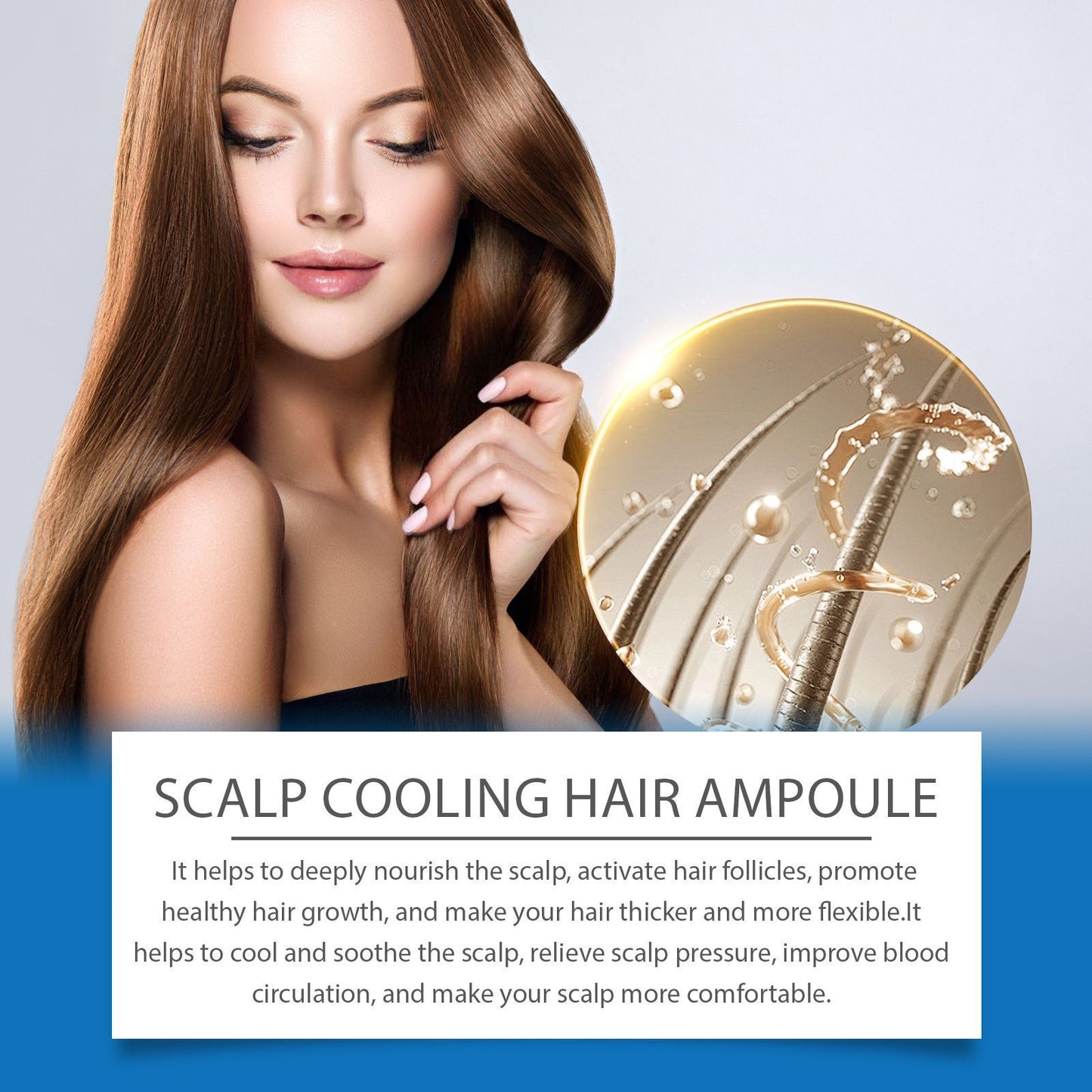 Hair Care Product For Strengthening And Nourishing Hair Hair-growing Liquid With A Roll-on Applicator