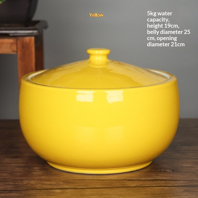 Jingdezhen Ceramic Tea Caddy With Lid Premium Quality