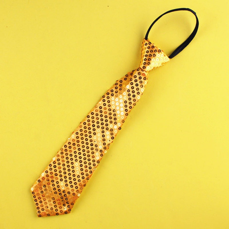 Halloween Universal Korean Version Jazz Sequin Bow Tie