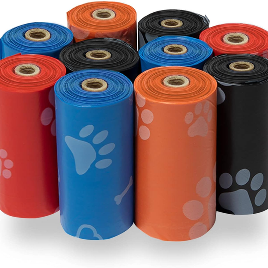 Best Pet Supplies Dog  Bags For Waste Refuse Cleanup Replacements For Outdoor Puppy Walking And Travel Leak Proof And Tear Resistant Thick Plastic  Assorted 150 Bags