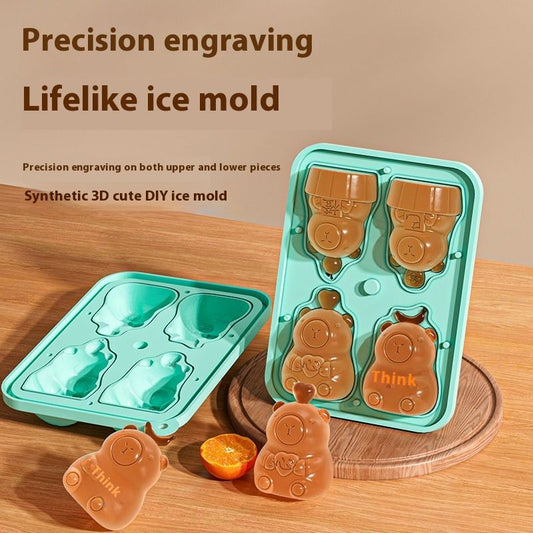 Internet Celebrity Food Silicone Mold Household Ice-making Kappabala Modeling