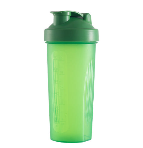 600ml Shaker Bottle For Smoothies And Protein Powder Measuring Cup Outdoor Fitness Water Bottle