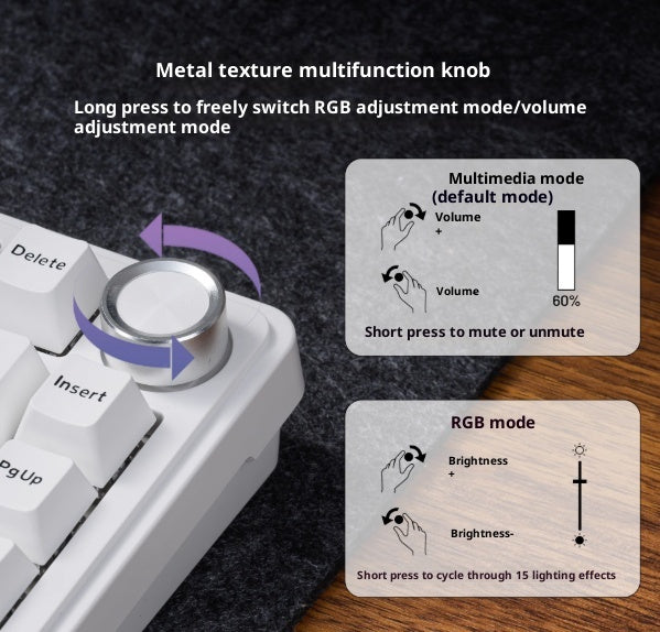 Bluetooth Keyboard With Stand For Mobile Computer Tablet