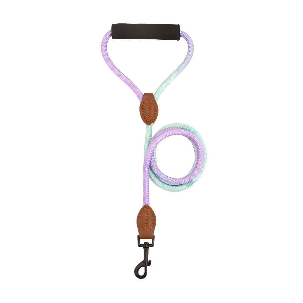 Dog Hand Holding Rope Hand-holding Hand Holding Rope Type Dog Dog Leash Round Rope Pet Supplies