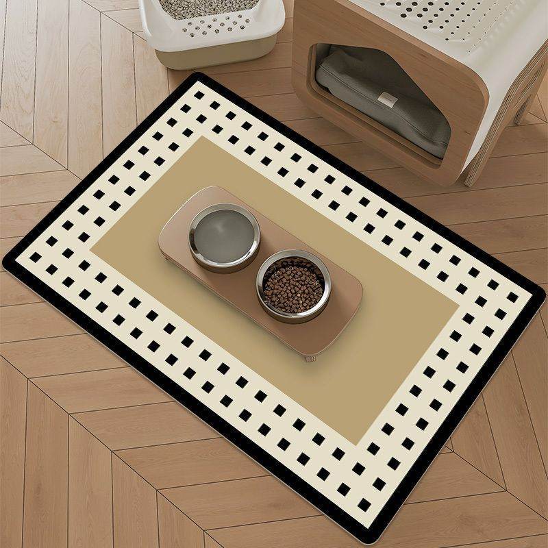 Diatomaceous Mud Pet Pad Useabsorbs Water Resists Splashes And Is Dirt-resistant
