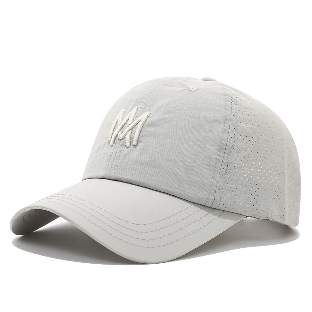 New Style Men's And Women's Quick-drying Baseball Hats, Sun Protection, Breathable, Fishing Sun Protection Hats, Four Seasons Outdoor Porktail Hats, Daily Sports Hats