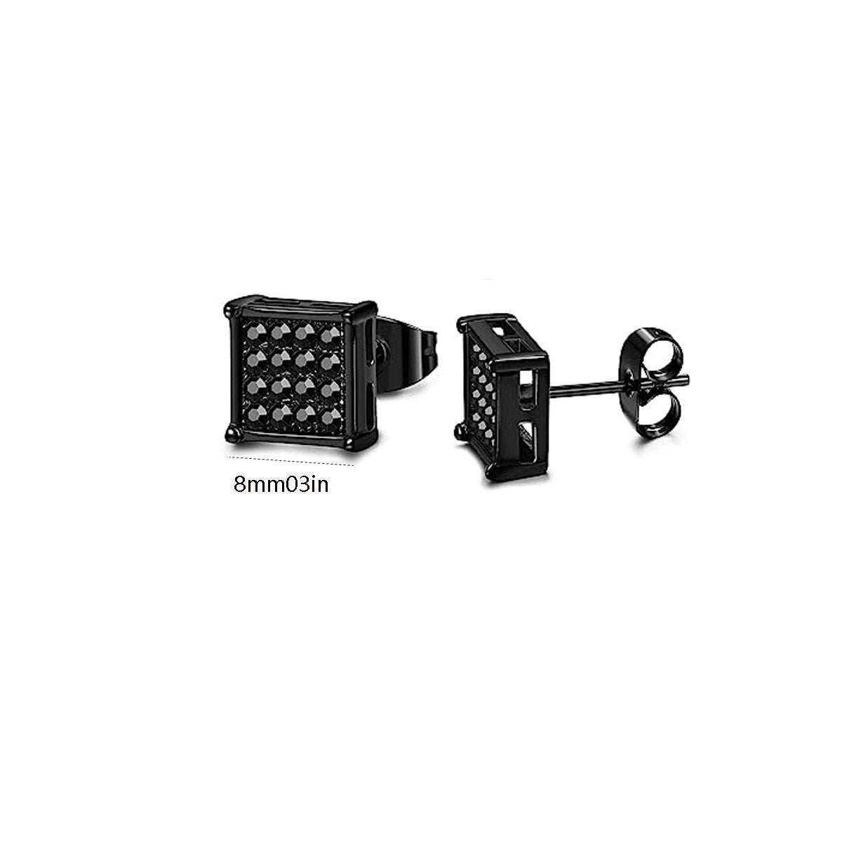Korean-style Minimalist Chic Rhinestone Stud Earrings