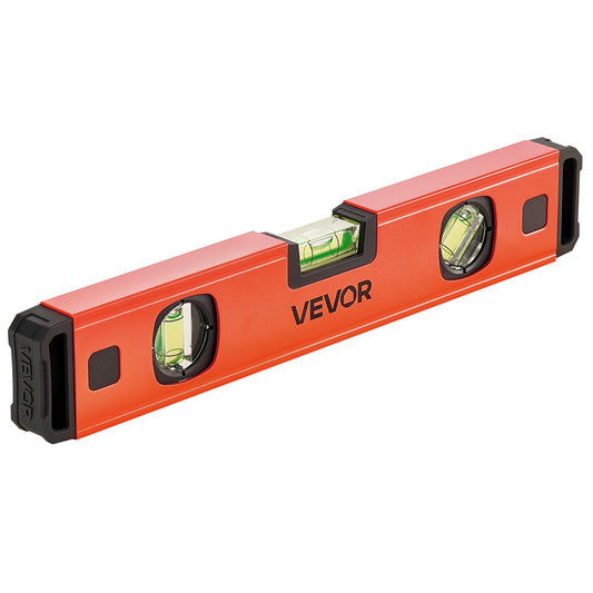 Torpedo Level, 4-Piece Included 4  12  24  40 In, Magnetic Leveler Tool Set Aluminum Alloy, With Clear 3 Green Vials, Hanging Hole, Box Beam Multi-angle Measurement For Construction Home Renovation