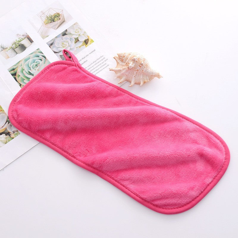 Microfiber Absorbent Makeup Remover Cloth Flannel