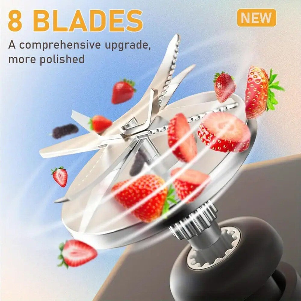 3L Power Commercial Food Blender Juicer Mixer Crusher Processor Grinder 8 Blades