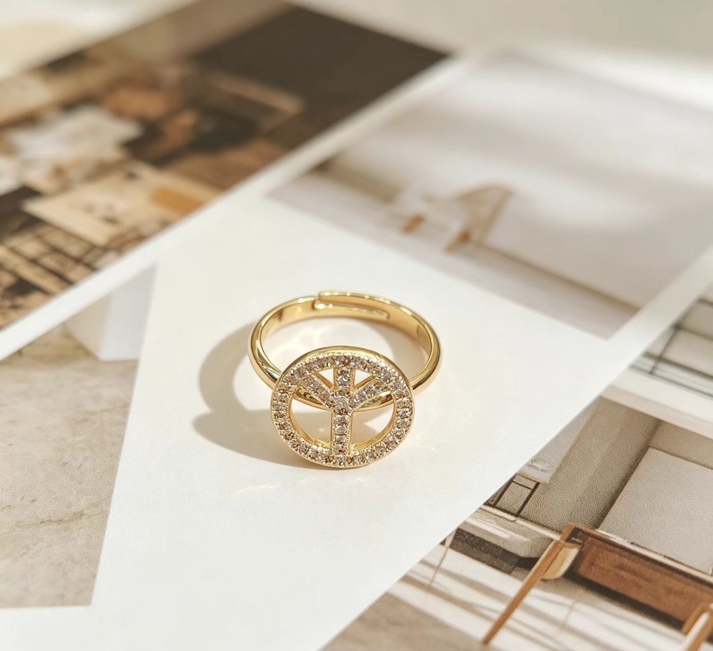 Sleek Minimalist Gold Ring With A Premium Feel