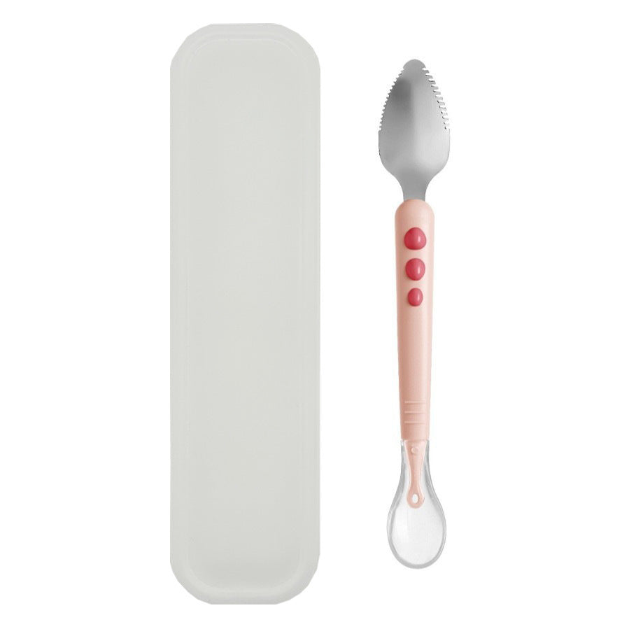 Stainless Steel, Food-grade Childrens Cutlery With Two Ends