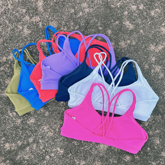 Nude-feel Fitness Shockproof Tight-fitting Quick-drying Sports Bra