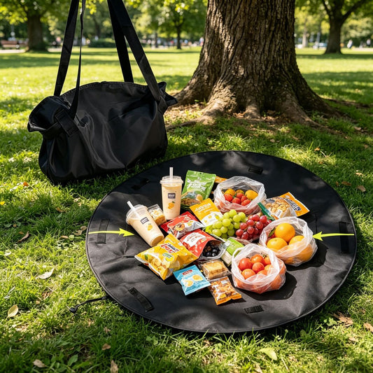 Camping Travel Storage Shoulder And Crossbody Duffel Picnic Mat