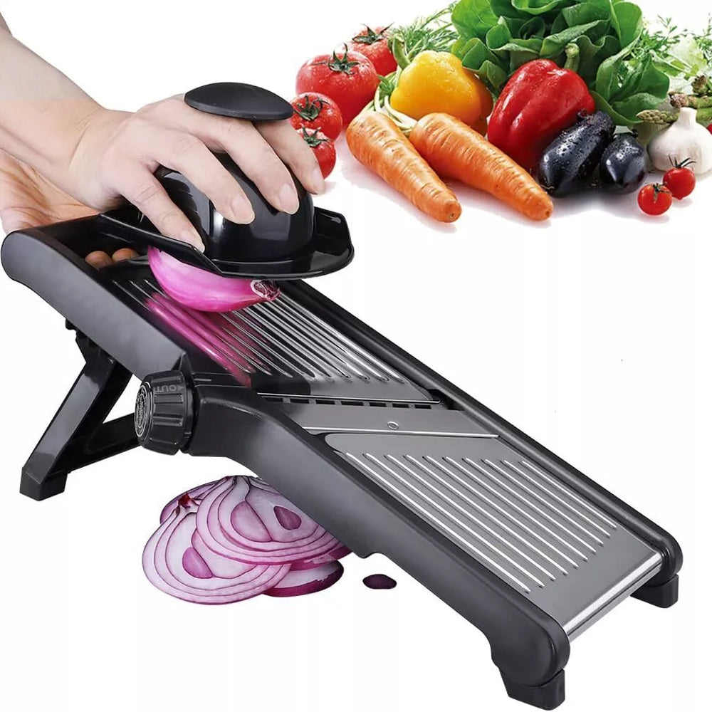 Professional Mandolin Slicer Stainless Steel Cutter Vegetable Food Fruit Slicer