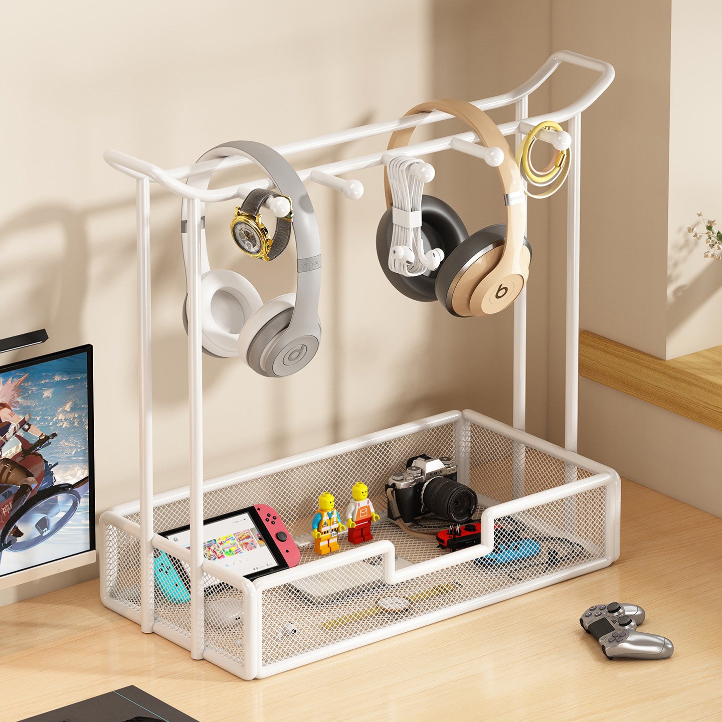 Creative Home Metal Over-Ear Headphone Stand