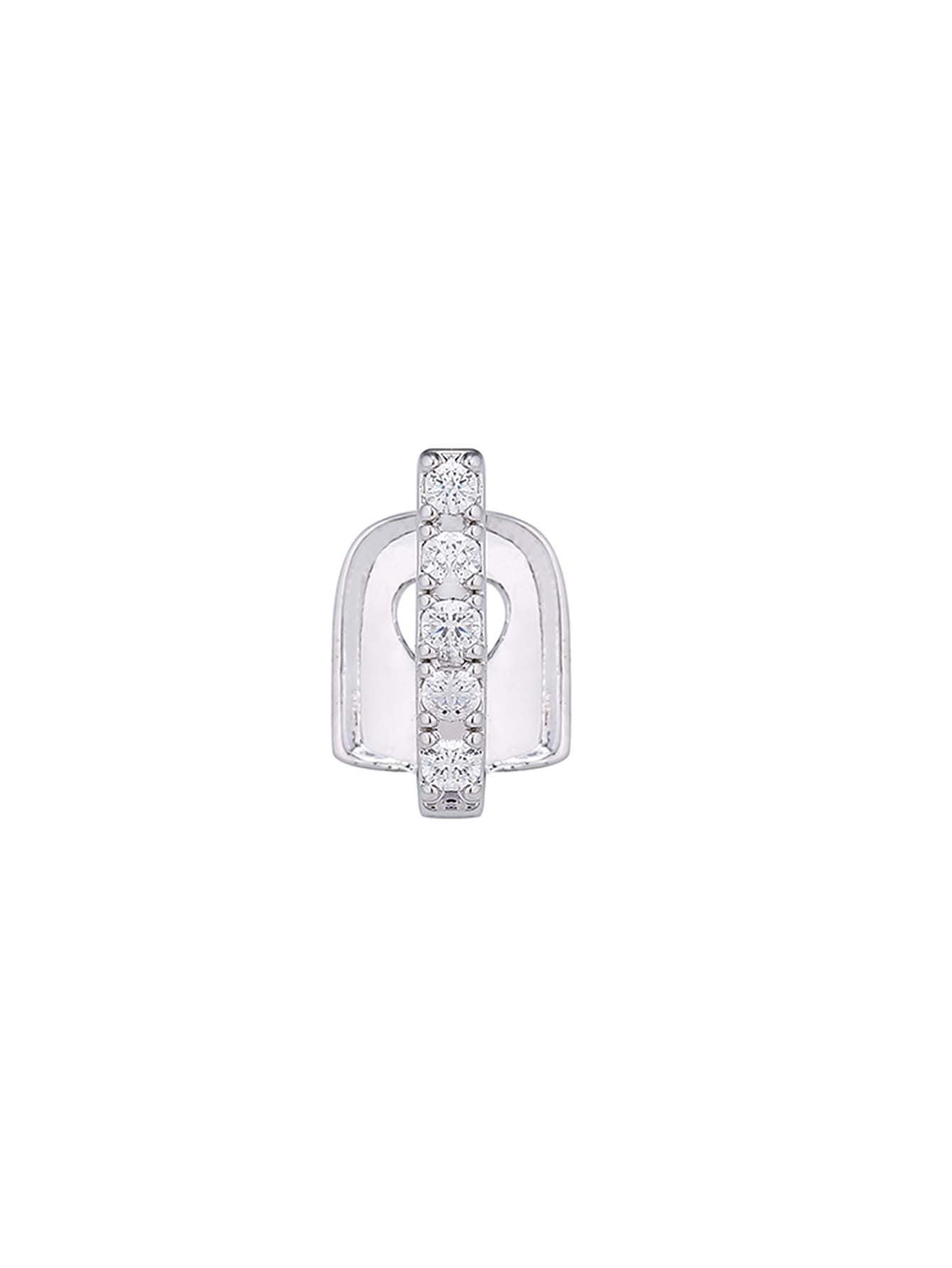 Hollow-out Love Double Fight Tooth Socket Daily Street Dazzling Accessories