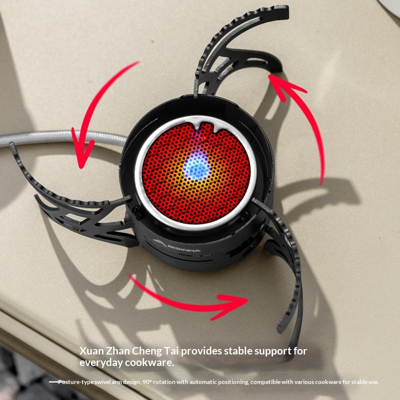 Cartridge Stove Outdoor Cooking Stove Portable Infrared Split-type