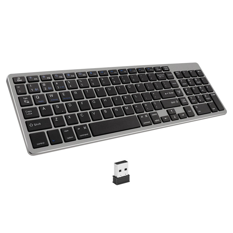 Charging Bluetooth Dual-mode Wireless Keyboard Two Zone Digital Mouse Set