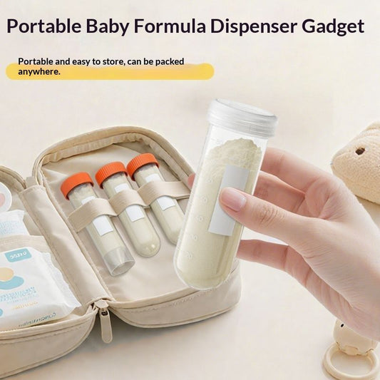 Food-grade Powdered Milk Portioning Bottle With Night-time Feeding Scale For Babies