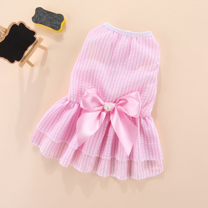 Pet-friendly Striped Fresh-layered Cake Skirt