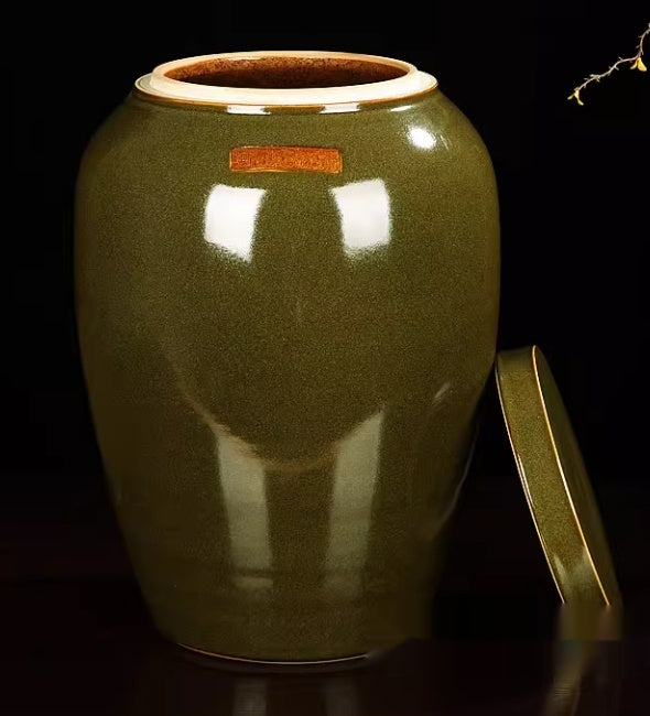 Jingdezhen Ceramic Tea Storage Jar Craft Decoration