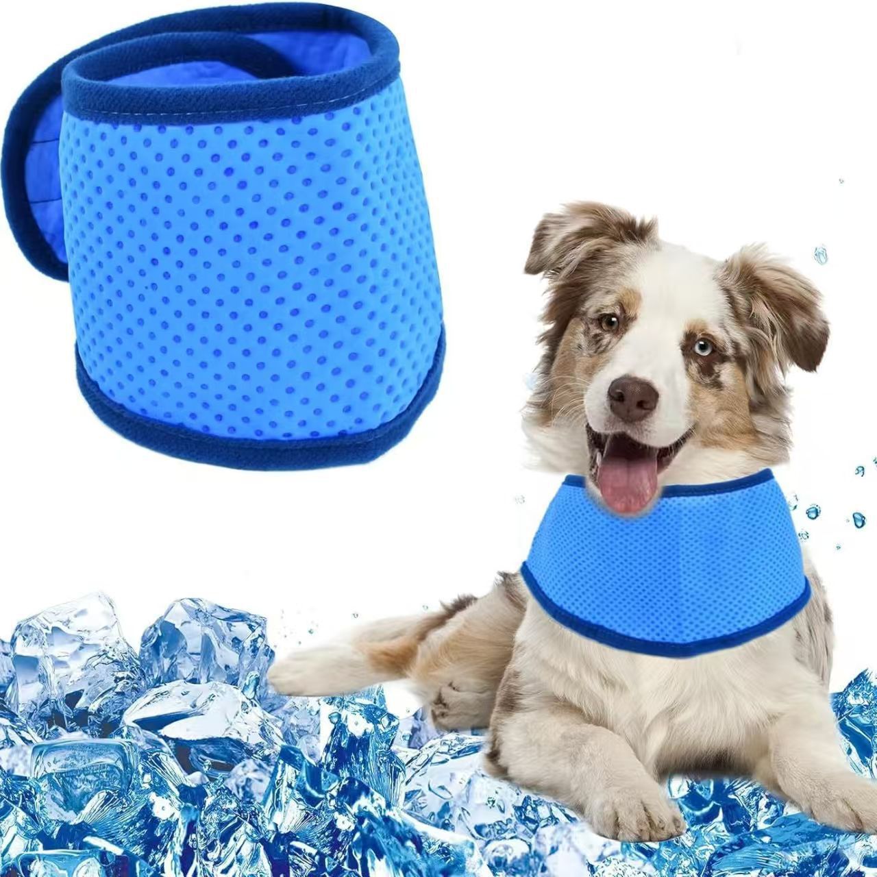 Breathable Sun Protective Cooling Pet Cooling Scarf
