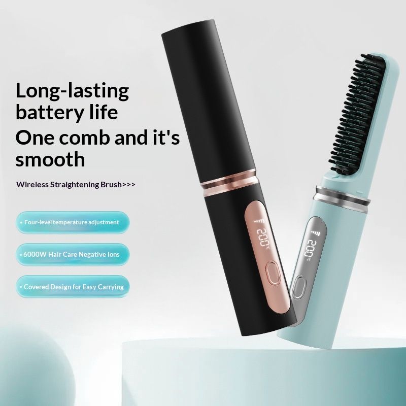 Cross-border New Wireless Charging Straightening Comb