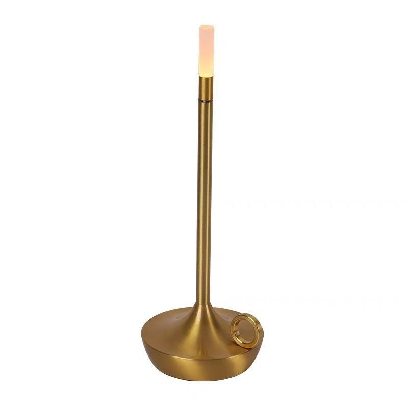 LED Candle Charging Restaurant Bar Lamp Desktop Decoration Atmosphere Touch Night Light Led Desk Lamps Candlelight Table Lamp