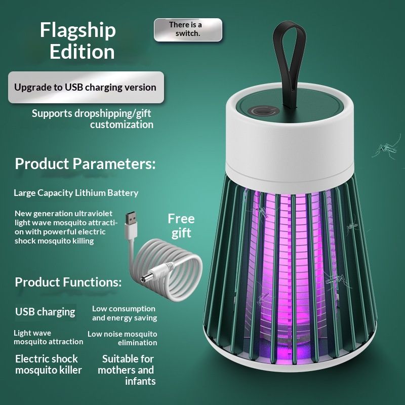 Mosquito Lamp Electrickill Mosquito Lamp For Home And Outdoor Use USB Charged