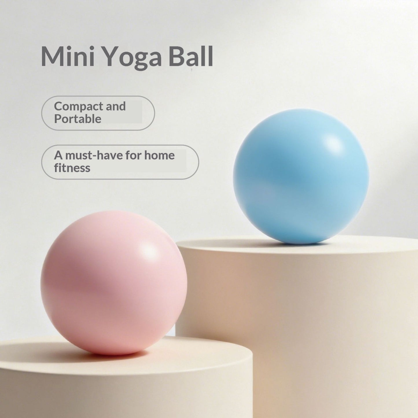 Pvc Explosion-proof Frosted 25cm Mini Gymnastics Balance Fitness Hip Ball