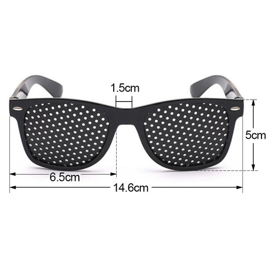 2Pcs Pinhole Glasses Eyes Correction Exercise Eyesight Vision Care Improvement A
