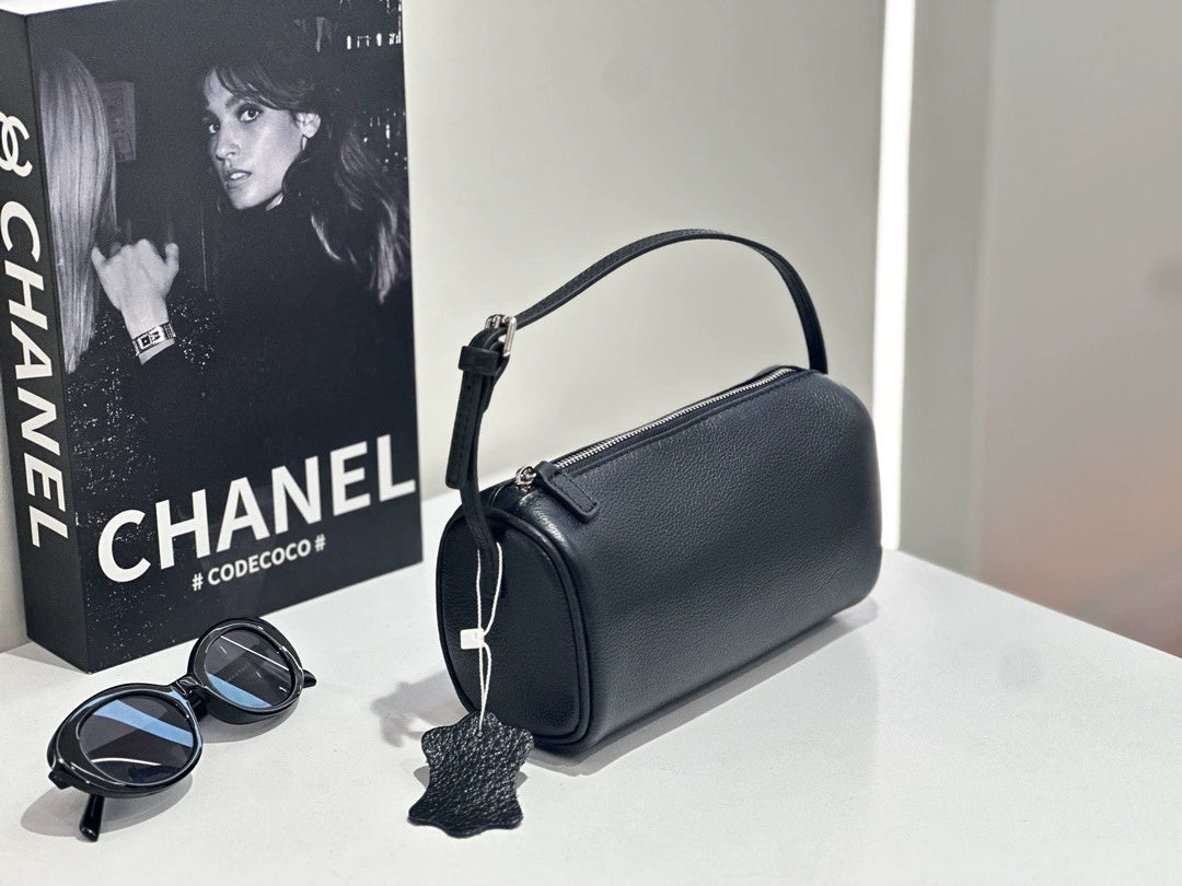 New Cross-Border Customizable Popular Shoulder Pen Holder Bag Made Of Top Layer Cowhide For Women