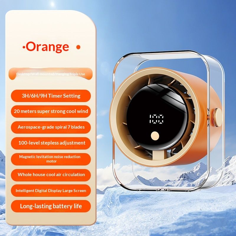 Smart Circulation Mini Desktop Fan