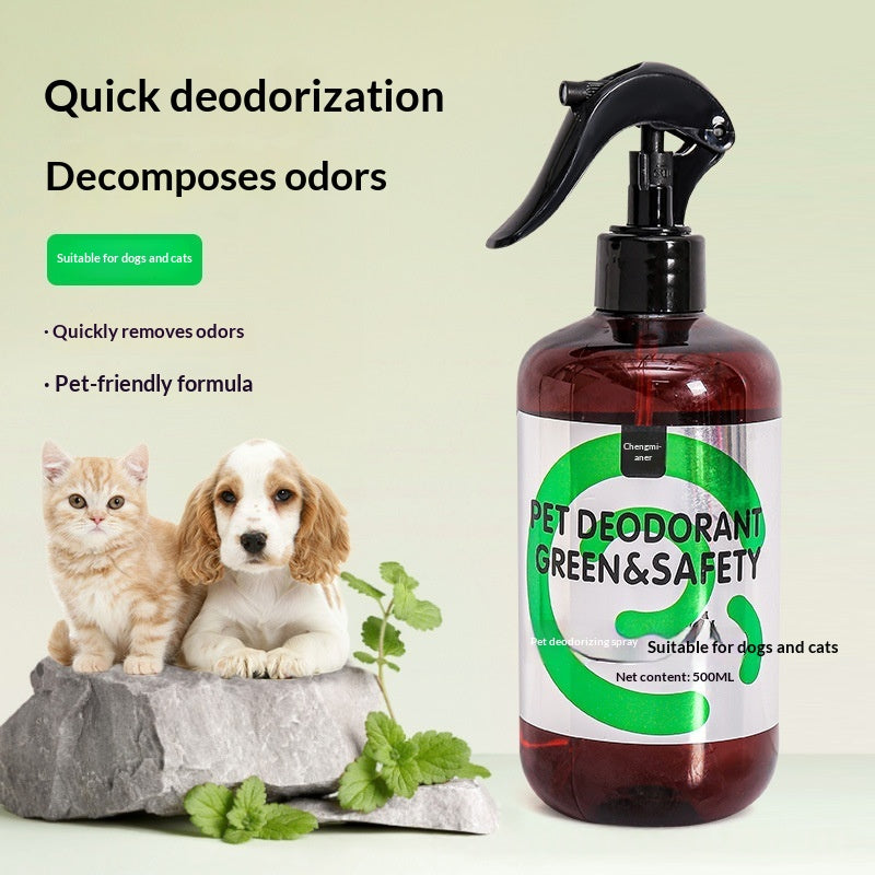 Pet Deodorizing Spray For Eliminating Odors