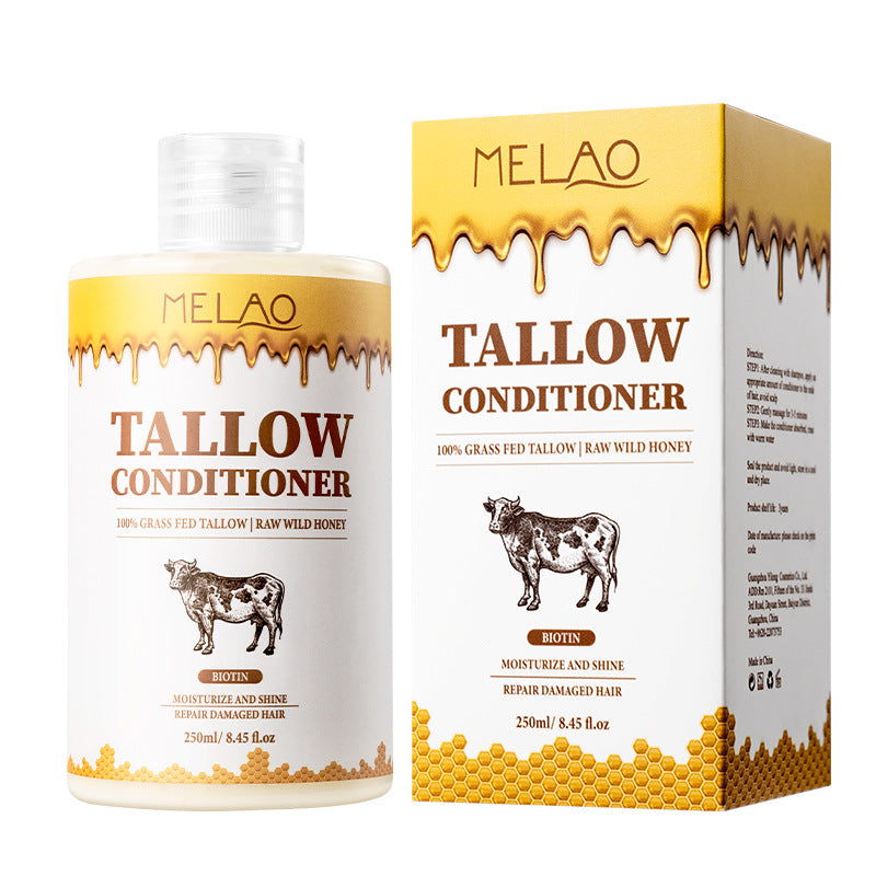 Beef Tallow Hair Conditioner Deep Hydration Treatment For Hair Care