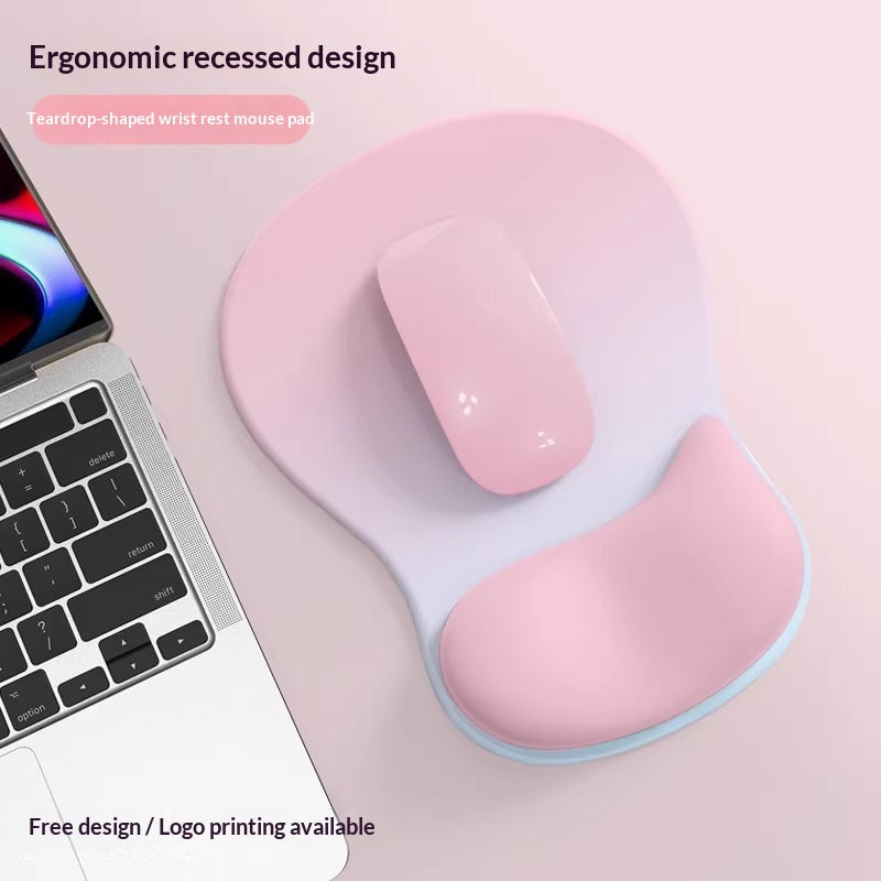 Non-slip Ergonomic Computer Mouse Pad