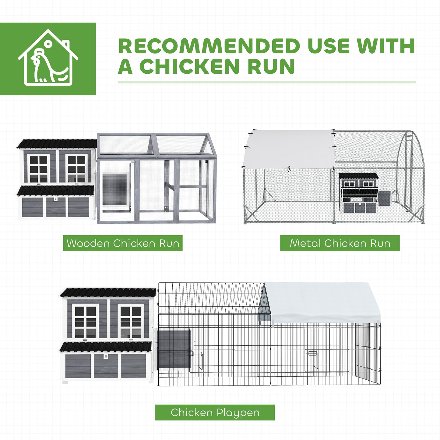 Wooden Pet Coop With Nesting Box