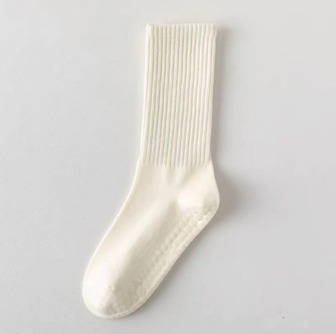 Springautumn Mid-calf Professional Fitness Pilates Non-slip Socks