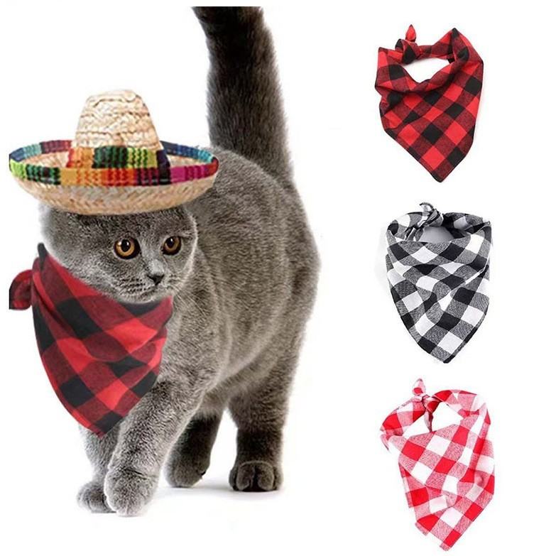 Dog Triangular Bandana Bib Pet Square Scarf