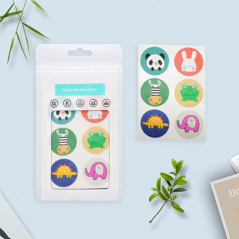 Outdoor Cartoon Childrens Mosquito-Repellent Stickers
