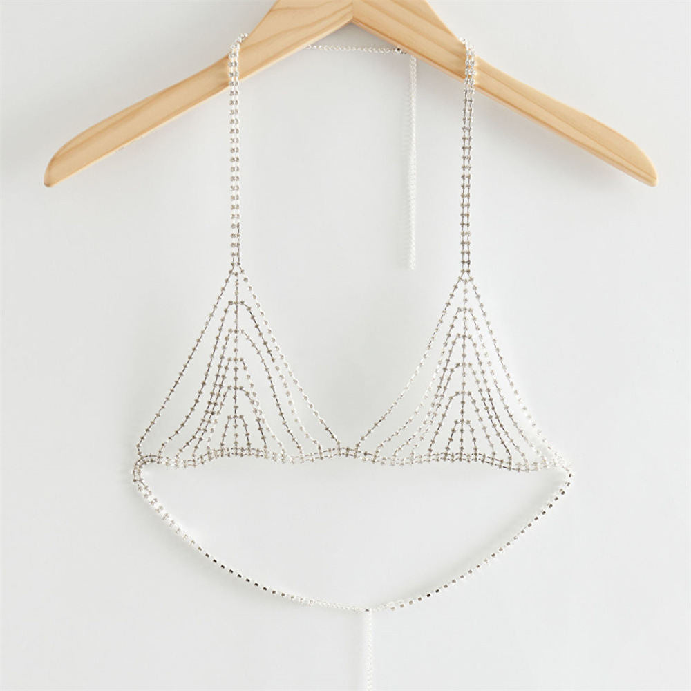 European And American Nightclubs Party Chest Necklace Accessories