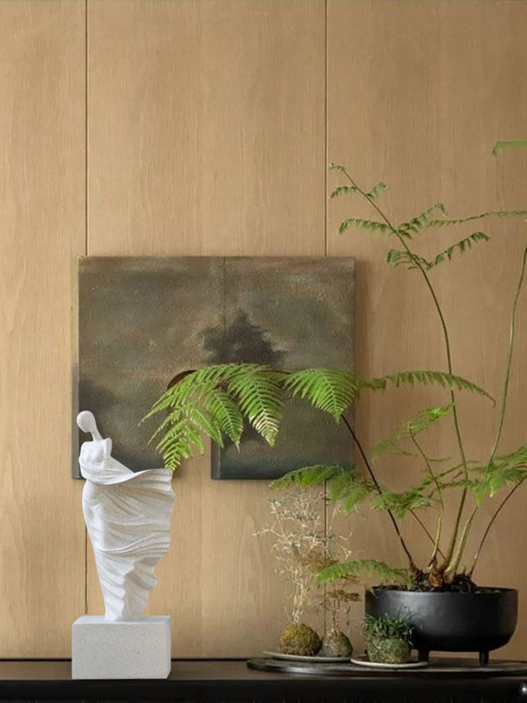 Artistic Sculpture Capturing The Beauty Of Women With A Textured Rock Finishperfect As A Home Decor Piece