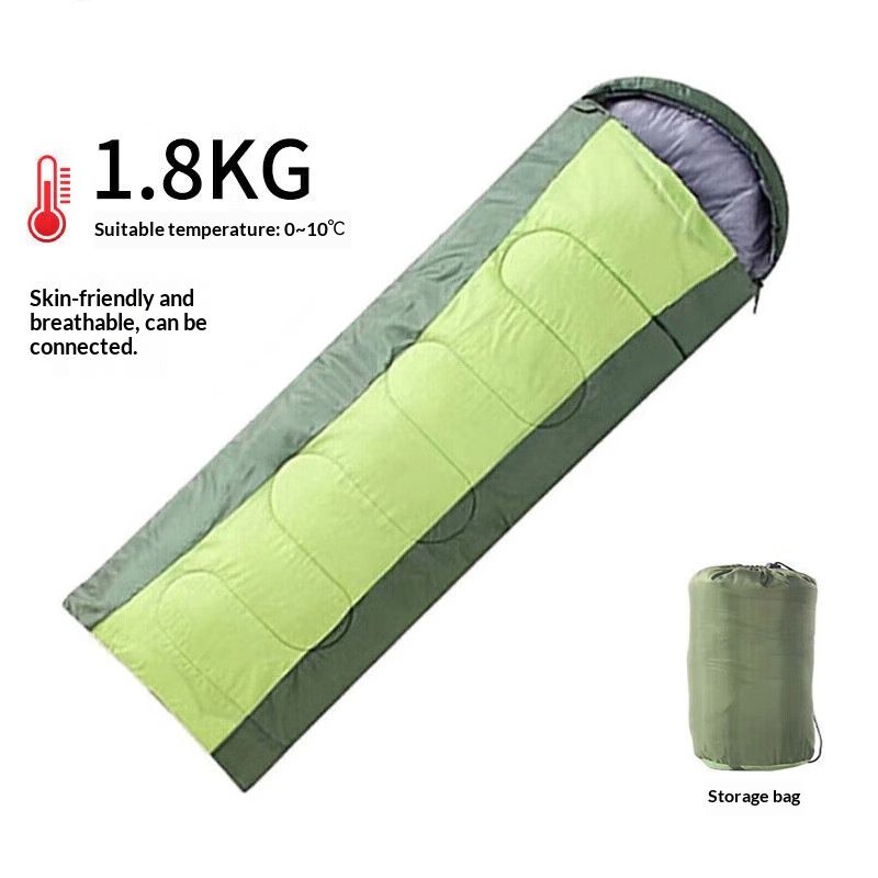 Outdoor AutumnWinter Thickened Cotton Sleeping Bag