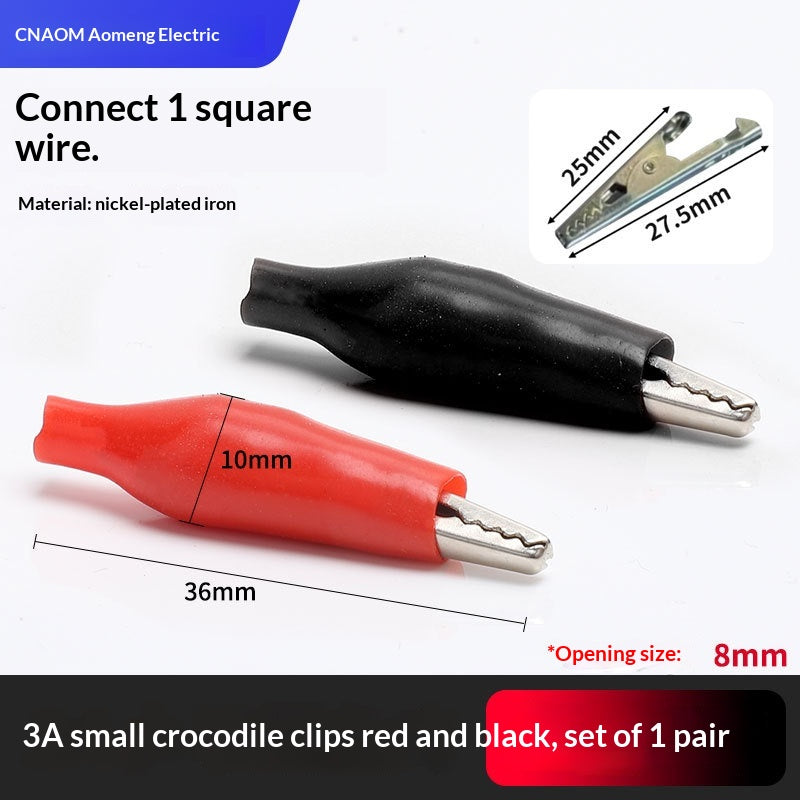Pure Copper Alligator Clip For Car Battery Charging